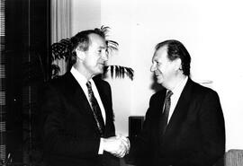 Reunión de Ricardo Lagos con Senador Tom Harkin
