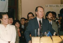 Ministro de Educación en Conferencia de Prensa