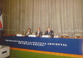 Inauguración de Seminario Medio Ambiente con Ministerio de Obras Públicas de España