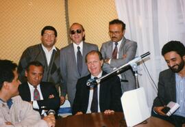 Ricardo Lagos en Radio Diamante de Calama