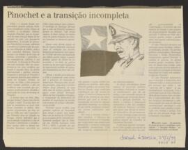 Pinochet e a transiÇao incompleta. Columna