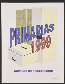 Primarias 1999, Manual de Instalación