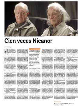 Cien veces Nicanor. Articulo de Ricardo Lagos