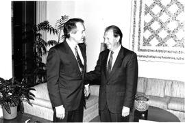 Reunión de Ricardo Lagos con Senador Tom Harkin