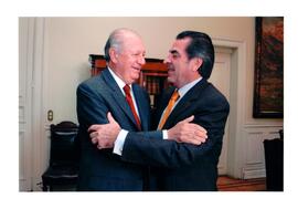 Reunión de Políticos de la Concertación en el Palacio de La Moneda