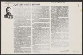 Artículos de Eugenio Lahera
