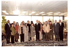 7th meeting of the commision on social determinants of health, WHO/Geneva