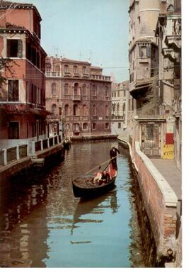 Postal de Ricardo Lagos en Venecia a Emma Escobar 02
