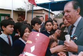 Ministro de Educación Visita a Escuela de Conchalí