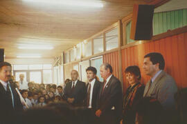 Reunión con Oscar Acuña Rocha, Director de Escuela F 688