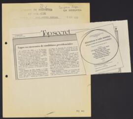 Artículos de prensa publicados entre el 31 de marzo y el 6 de abril de 1993 relativos a actividad...