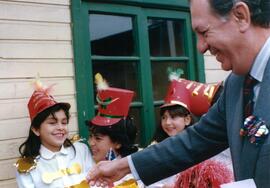 Ministro de Educación Visita a Escuela de Conchalí