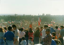 Manifestación en favor del NO