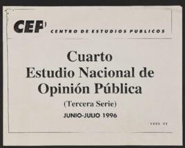 Presentación de Cuarto Estudio Nacional de Opinión Pública