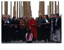Inauguración del memorial Paine, un lugar para la memoria. Fotografía
