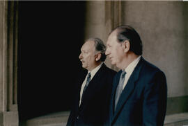 Ricardo Lagos en el Ministerio de Educación