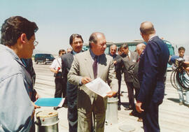 Inspección a Nueva Iluminación de Pista de Aterrizaje Aeropuerto Arturo Merino Benítez