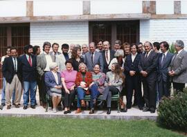 Ricardo Lagos se reúne con artistas de Pequeño Derecho de Autor