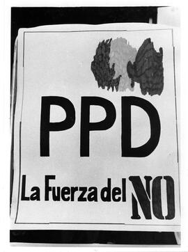 PPD, La Fuerza del NO. Afiche