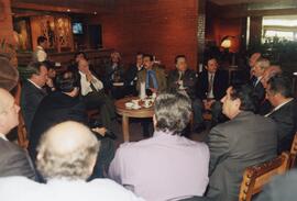 Encuentro de Ricardo Lagos con dirigentes de la Concertación