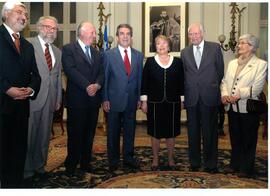 La Presidenta Michelle Bachelet, en la presentación del libro Más acá de los sueños, más allá de ...