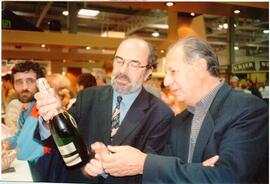 Ricardo Lagos en feria internacional