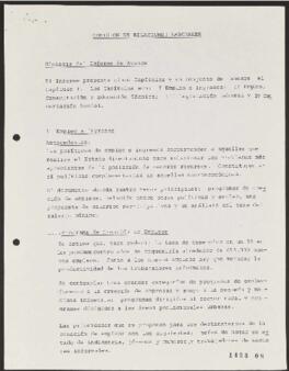 Síntesis de Informes Finales de Comisión de Relaciones Laborales