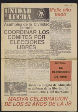 Boletín Unidad y Lucha