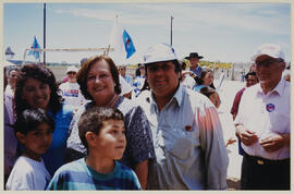 Actividades de Campaña Presidencial de Ricardo Lagos en Cauquenes 98