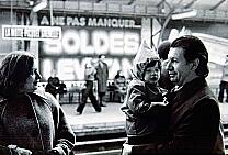 Ricardo Lagos, Luisa Durán y Francisca Lagos Durán en París