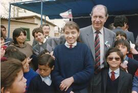 Ministro de Educación Visita a Escuela de Conchalí