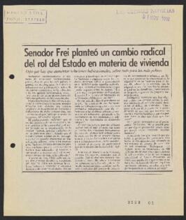 Artículos de prensa de mes de noviembre de 1992 relativos a Precandidato presidencial y President...