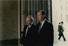 Ricardo Lagos en el Ministerio de Educación