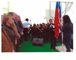 Inauguración del memorial Paine, un lugar para la memoria. Fotografía