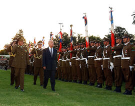Homenaje de Carabineros de Chile al Presidente de la República
