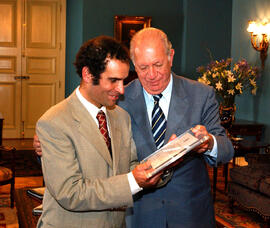 Audiencia con Carlo de Gavardo Deportista Destacado 2005