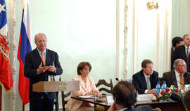 Inauguración Encuentro Económico Comercial Chile-San Petersburgo