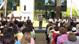 Inauguración del Centro Referencial de Salud de Curicó