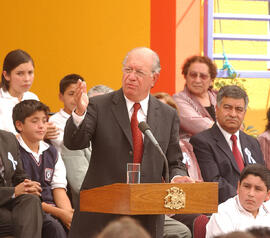 Ceremonia Inauguración Escuela Bernardo O Higgins