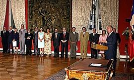 Ceremonia juramento nuevos ministros