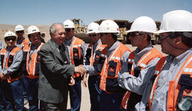 Inauguración mina El Tesoro - Sierra Gorda