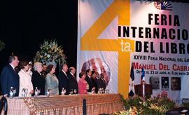 Inauguración Feria Internacional del Libro