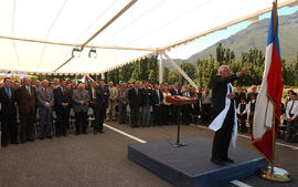 Inauguración Tramos 1, 2 y 5 Ruta Paso Pehuenche