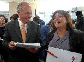 Diálogo con dirigentas sindicales, Centro de Mediación Laboral