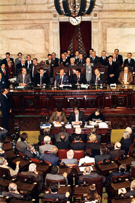 Sesión plenaria Congreso argentino