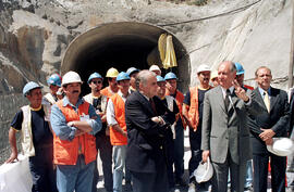 Participa en última tronadura Túnel Lo Prado