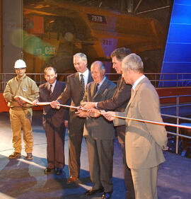 Inauguración de la IV Etapa Minera Escondida, Antofagasta