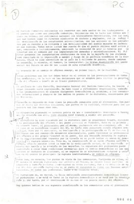 Declaración Pública de Partido Humanista