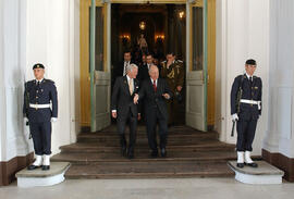 Reunión Presidente Lagos y Rey Carlos XVI Gustavo de Suecia