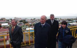 Visita obras nuevo Hospital de Punta Arenas y Promulgación Ley de Protección del Ozono